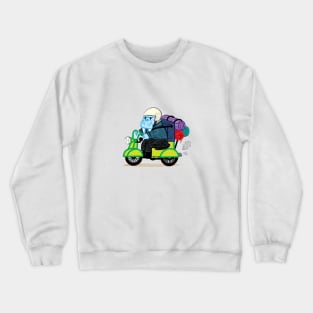 The Walrus Biker Crewneck Sweatshirt